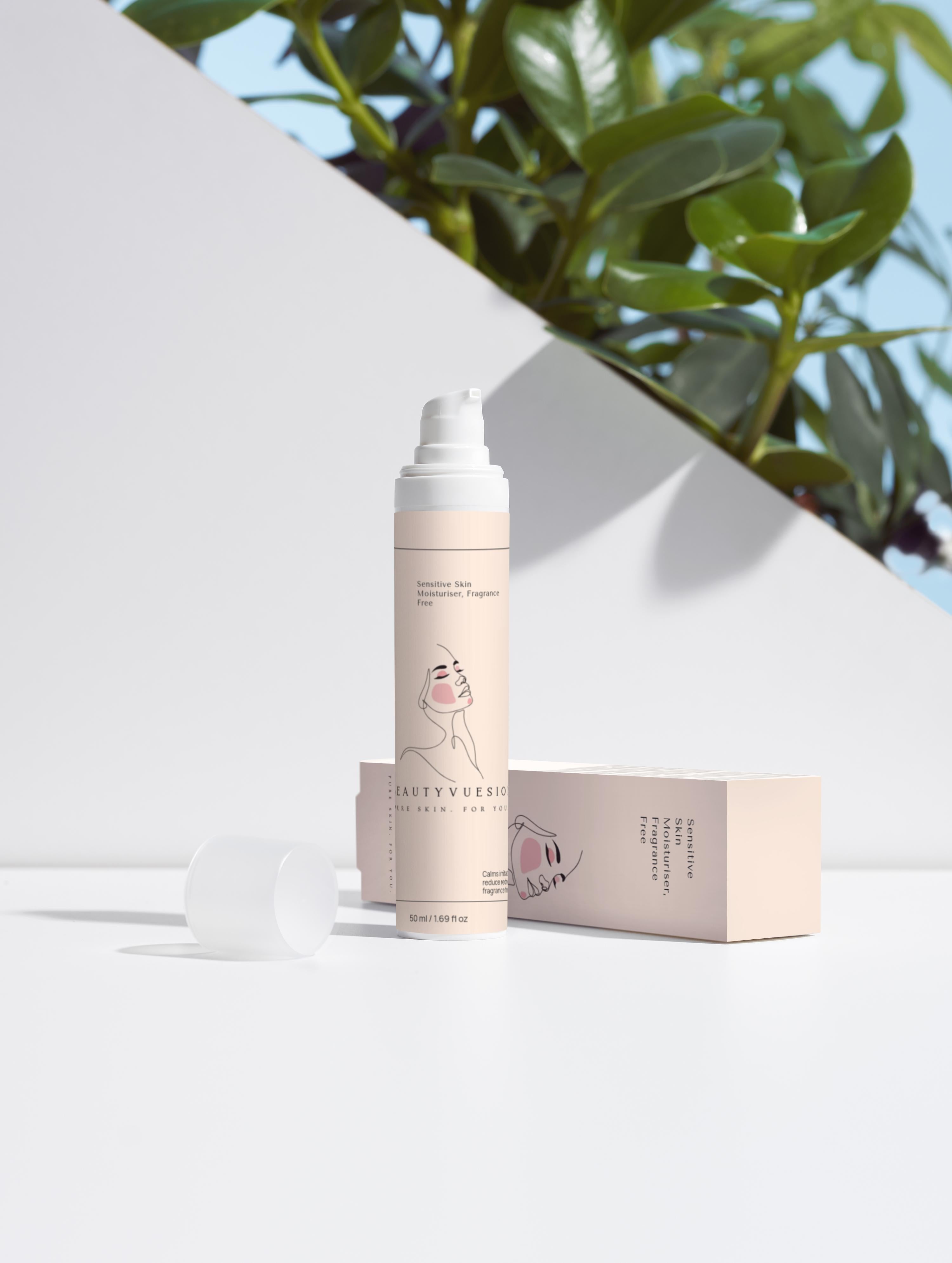 Sensitive Skin Moisturiser, Fragrance Free