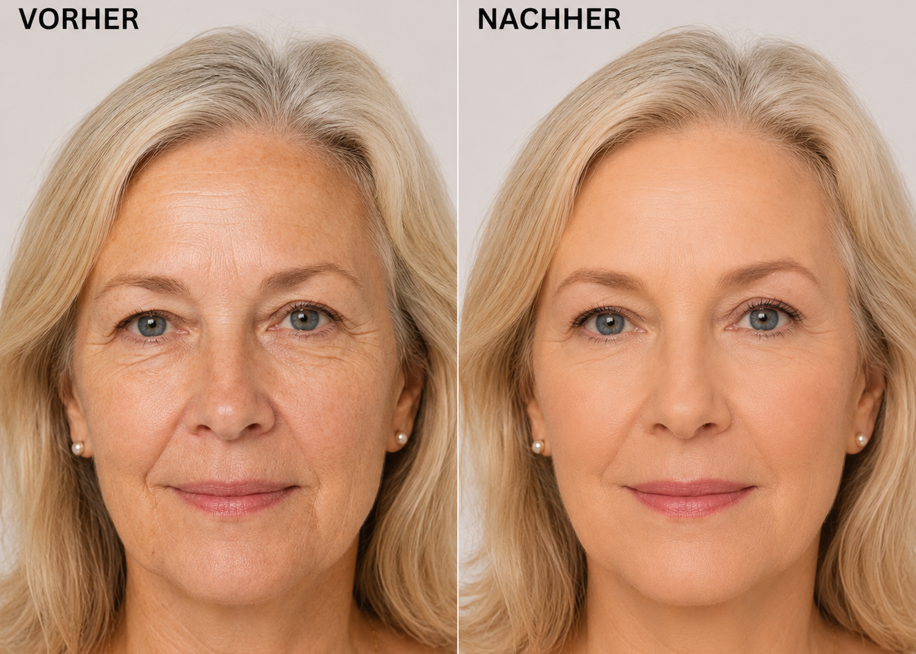 Foundation mit Peptiden, 25 Medium Warm