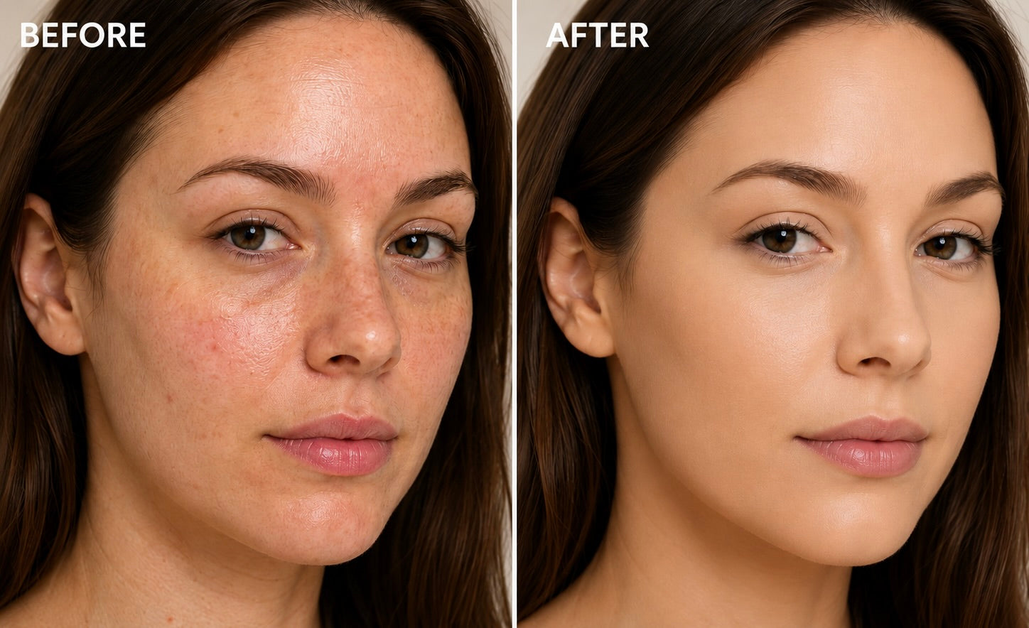 Foundation mit Peptiden, 15 Light Cool