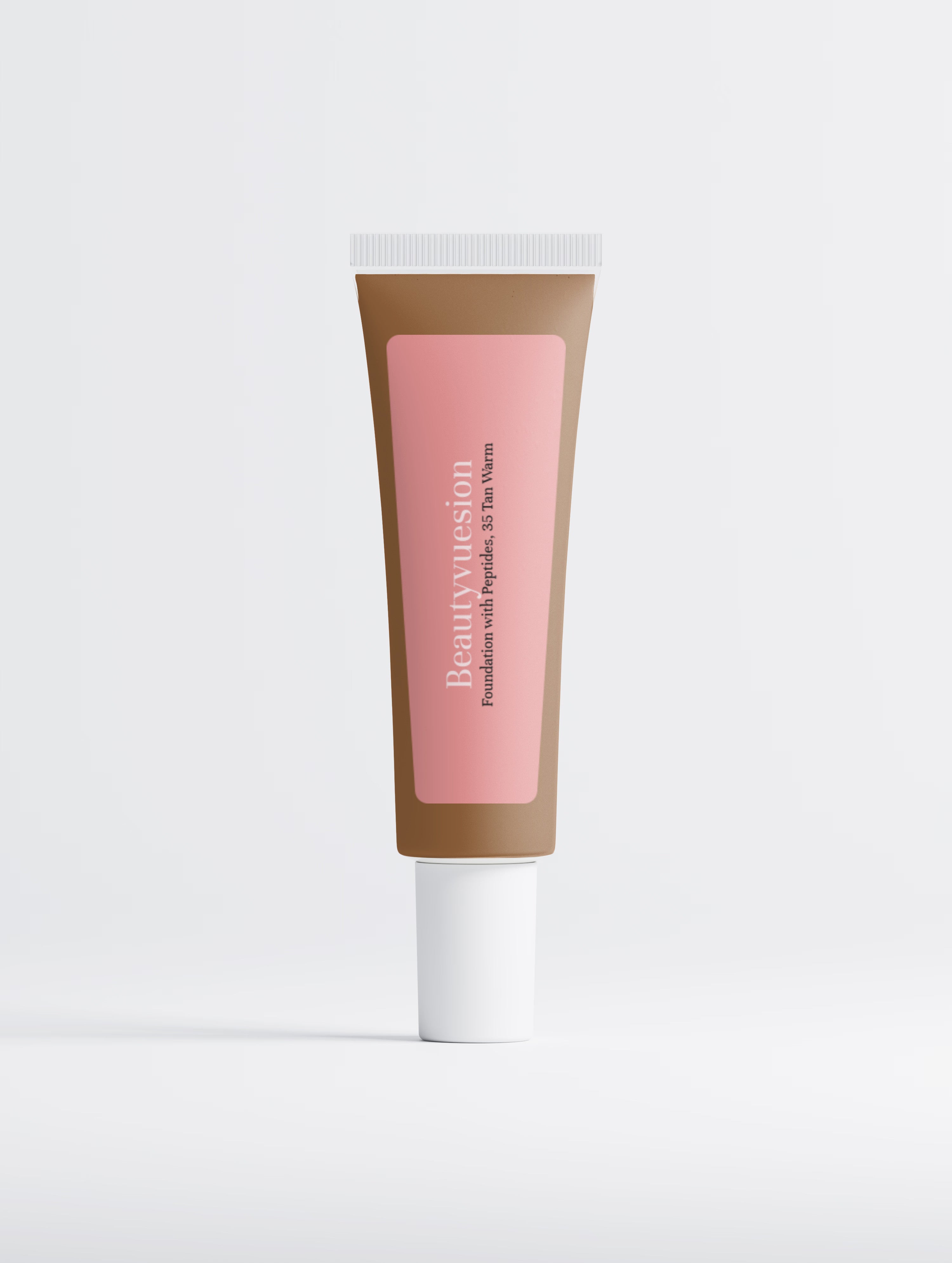 Foundation mit Peptiden, 35 Tan Warm