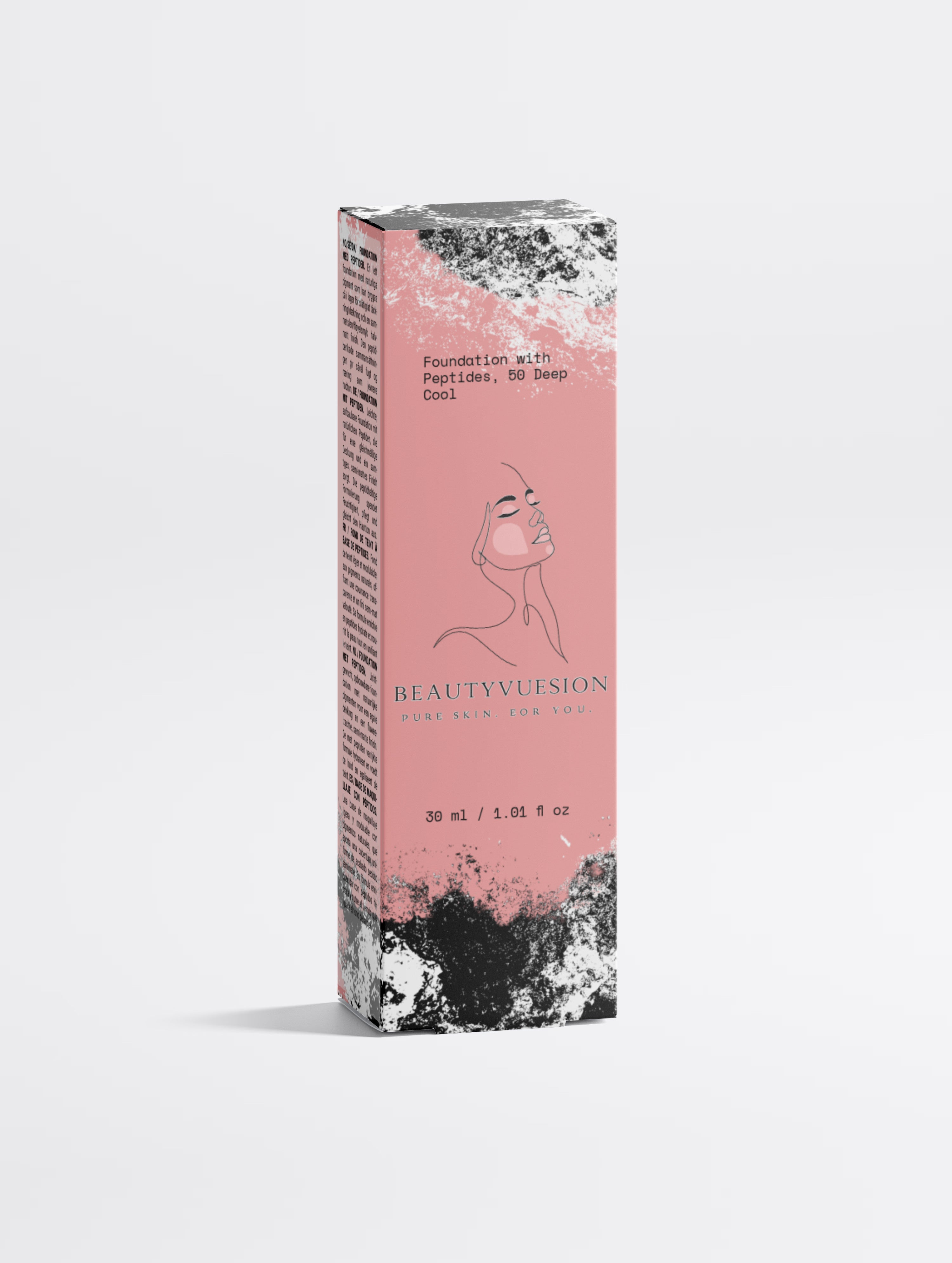 Foundation mit Peptiden, 50 Deep Cool