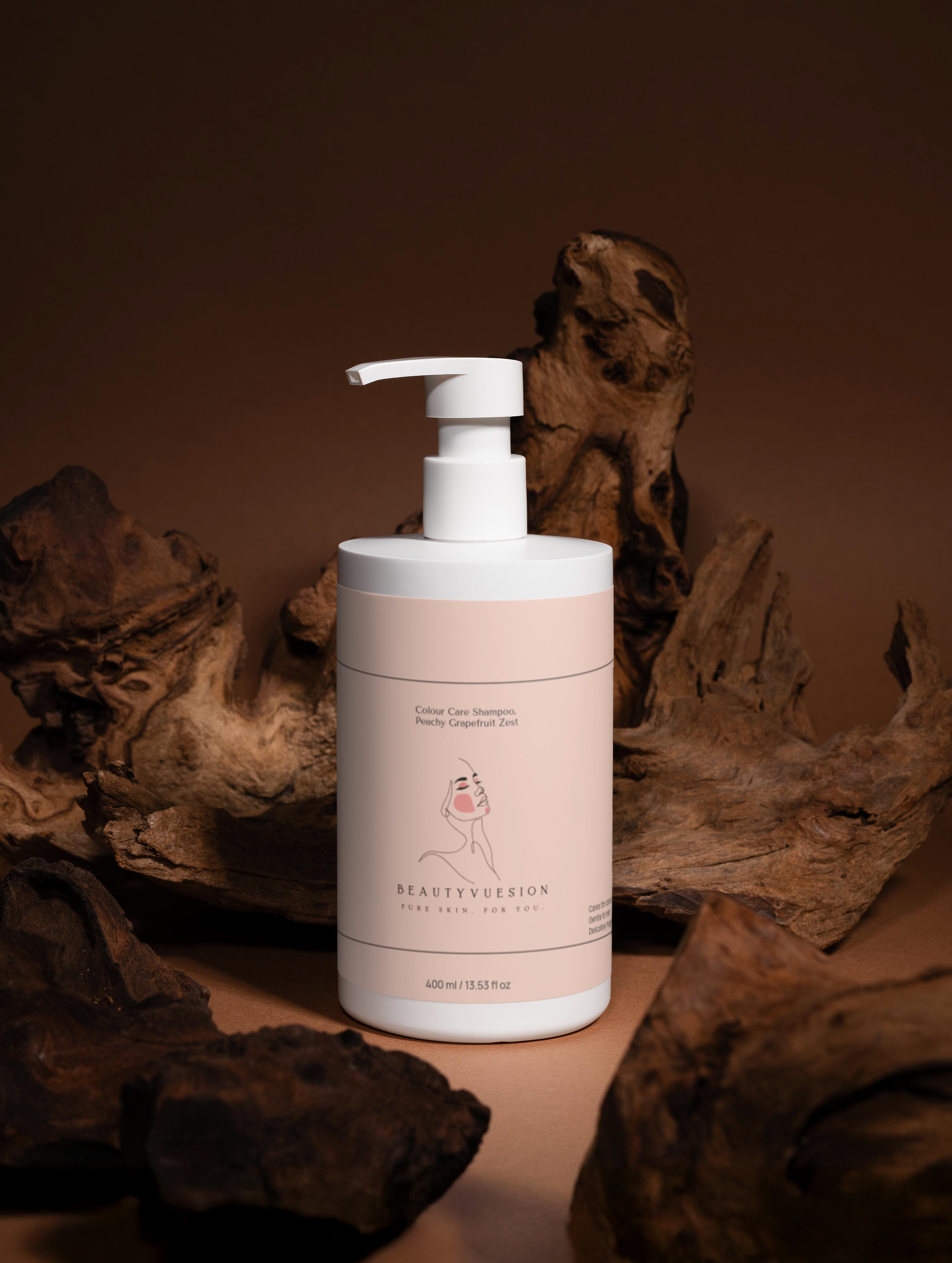 Farbschutz-Shampoo, Pfirsich-Grapefruit